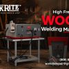 High frequency wood welding machine
