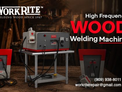 High frequency wood welding machine