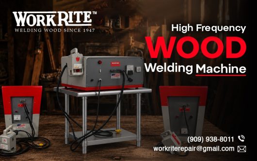 High frequency wood welding machine